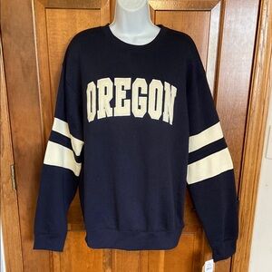 New York Popular “Oregon” embroidered Crew Neck / Unisex Athleisure